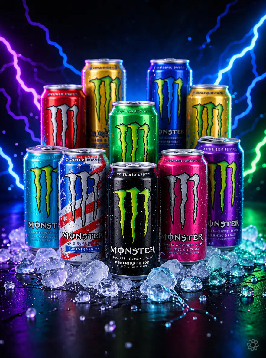 MONSTER – Boissons énergisantes, saveurs & packs