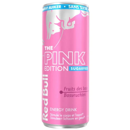 Red Bull Pink Edition fruit de bois 25cl