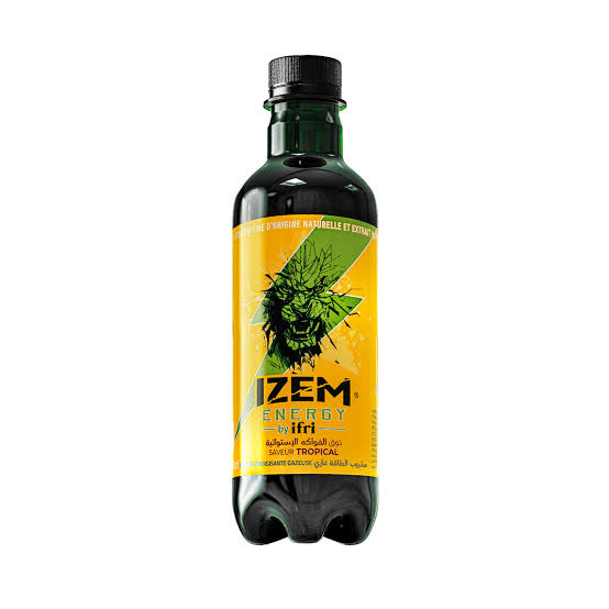 IZEM Energy Tropical – Boisson Énergisante Algérienne 25 cl & 33 cl