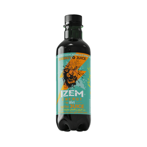 IZEM Energy Mojito – Boisson Énergisante Algérienne 25 cl & 33 cl