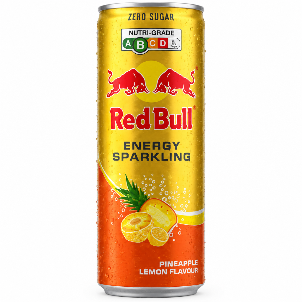 Red Bull Energy Sparkling Pineapple Lemon Zero Sugar 25cl
